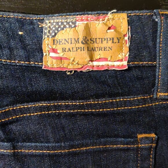 Denim & Supply Ralph Lauren Dark Wash Skinny Jeans Women's 30/32 - Picture 1 of 7